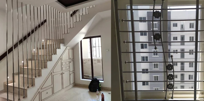 satinless good will railings