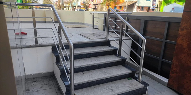 satinless good will railings