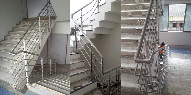 satinless good will railings