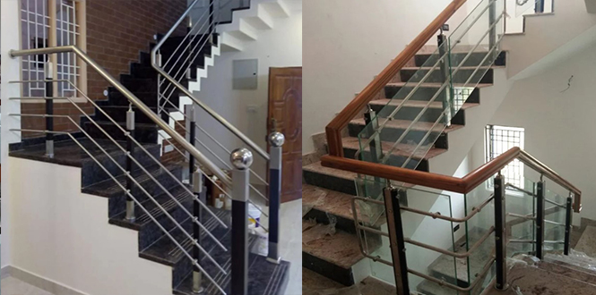 stainless good will railings